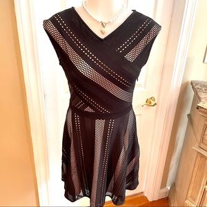 BCBGMaxAzaria Y2K Overlay Dress SZ XS
